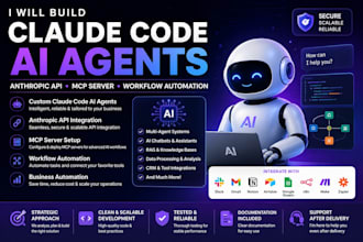 build claude code ai agents anthropic API integration mcp server workflow