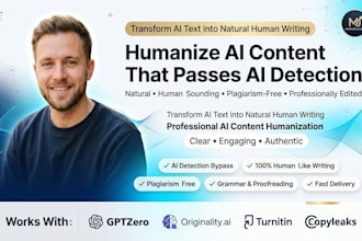 proofread and humanize ai content