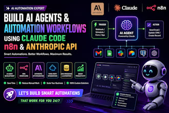 build ai automation workflows agents using claude code n8n anthropic API