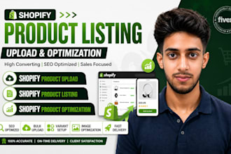 do shopify product listing, listing optimization