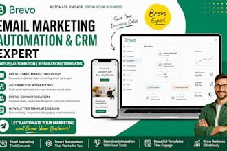 setup brevo email marketing automation brevo crm integration newsletter template