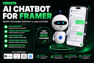 build ai chatbot integration for framer websites that boost customer engagement
