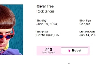 boost your famous birthday profile