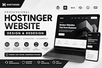 hostinger website design, horizon error fixing, hostinger wordpress website
