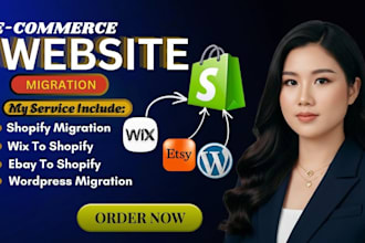 migrate wix to shopify, wordpress migration woocommerce, squarespace to shopify