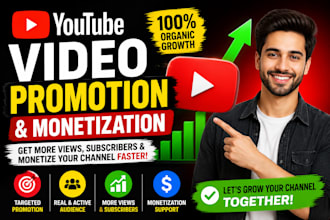 do organic video  promotion for channel optimization