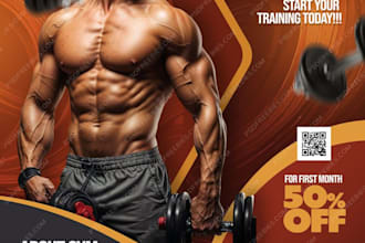 design a professional flyer for your business or event