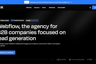 webflow website webflow redesign develop figma to webflow