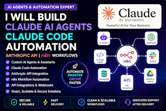 build claude ai agents claude code automation, anthropic API  n8n workflows