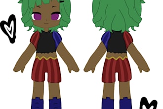 create a custom plush design based on your oc