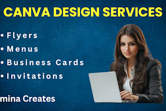 create business cards, flyers and brochures