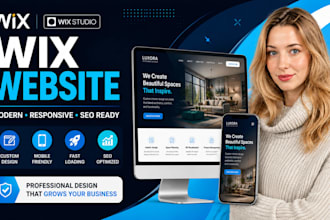 design wix website wix studio redesign wix landing page wix business website