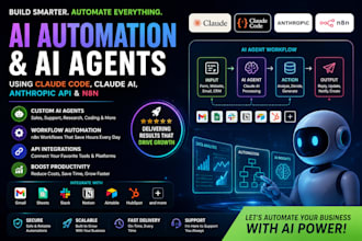 build ai automation workflows ai agents using claudecode claude ai anthropic n8n