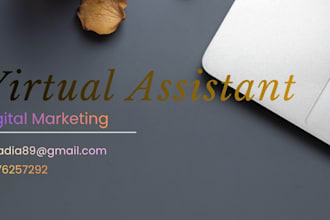 be your expert virtual assistant for data entry and web research
