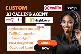 build ai calling agent ai voice agent vapi ai, retail ai, ai receptionist