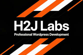 build and maintain your wordpress site