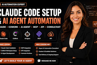 claude code setup claude cowork ai agent claude automation mcp api consultant