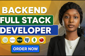 be your front end and backend website developer