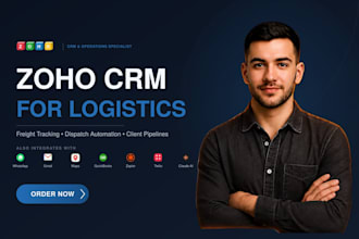 optimise zoho CRM for logistics companies