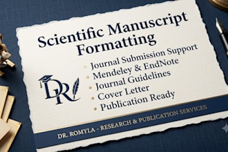 format and prepare your manuscript for journal submission