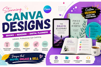 design canva ebook, ebook redesign, editable ebook, digital planner