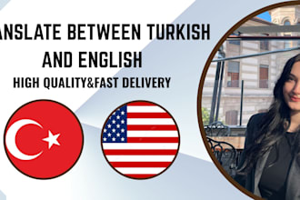 translate from english to turkish and from turkish to english