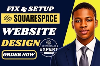 create a modern squarespace website that converts visitors