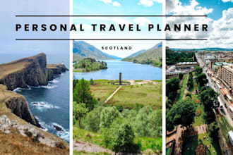create a custom scotland travel itinerary for your trip