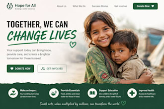 ngo website non profit website charity website donation website notary website