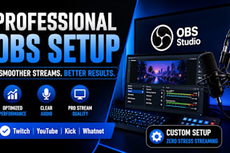 optimize and fix obs studio for high quality live streaming