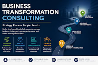 create a business transformation and digital strategy roadmap