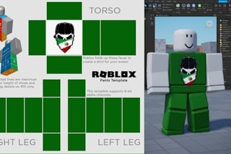 design custom roblox clothing roblox ugc roblox avatar as your roblox artist