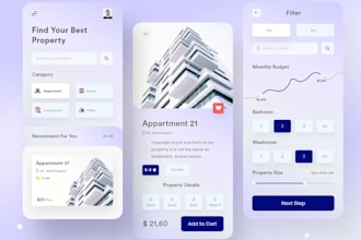 build an ai property management app, real estate app, rental app with CRM