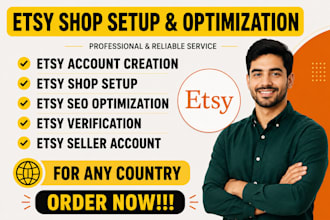 create etsy shop setup etsy account creation etsy seller account creation