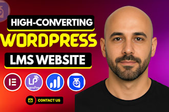 build wordpress membership website, lms website and subscription website