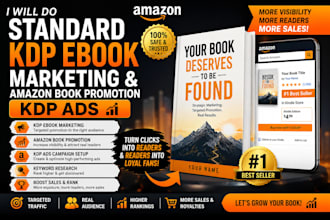 do KDP ebook marketing, amazon book promotion and KDP ads SEO book promo