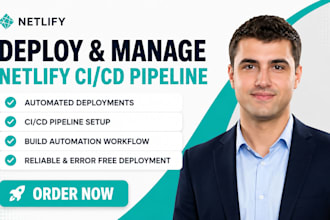 deploy and manage your netlify website ci cd pipeline build automation workflow