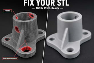 fix and optimize your stl files for perfect 3d printing