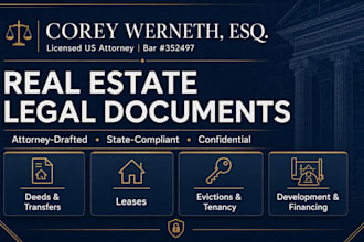 draft legal eviction notices, tenancy agreements, and property contracts