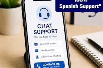 be your chat support agent or appointment setter on whatsapp
