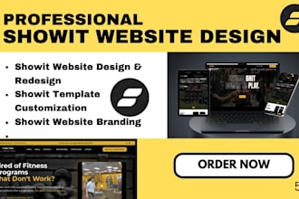 showit website redesign showit customization showit website development