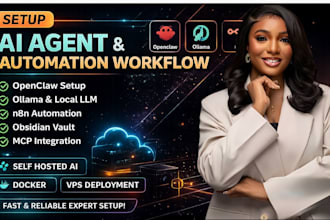 setup openclaw ai agent n8n automation obsidian ollama mac mini fix claude code