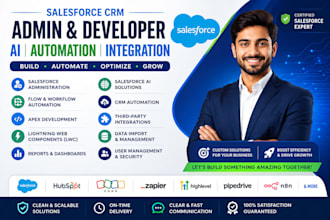provide salesforce CRM ai, salesforce admin, salesforce developer, apex lwc CRM
