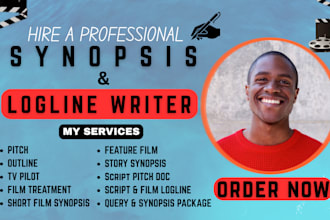 create TV series pitch bible show bible film pitch deck screenplay treatment