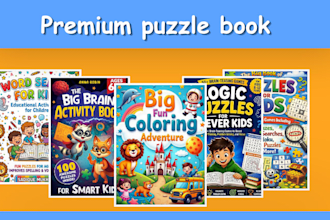 create amazing word search puzzle activity book for amazon KDP