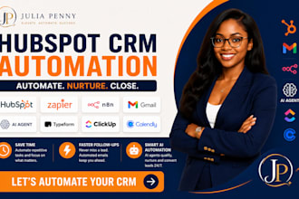 automate hubspot gohighlevel CRM gmail twillo zapier n8n ai agent lead pipeline