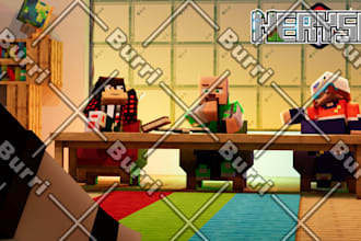 create stylized 3d renders for your minecraft or cobblemon project