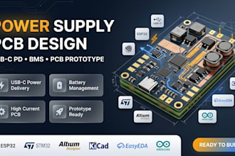 design power supply pcb, usb c power delivery pcb, bms pcb expert pcb prototype