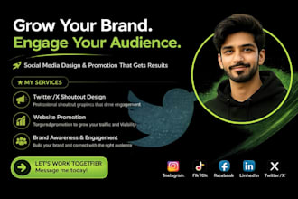 do twitter shoutout, and promote to USA audience