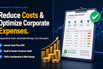 audit corporate expenses to reduce costs and optimize business budget